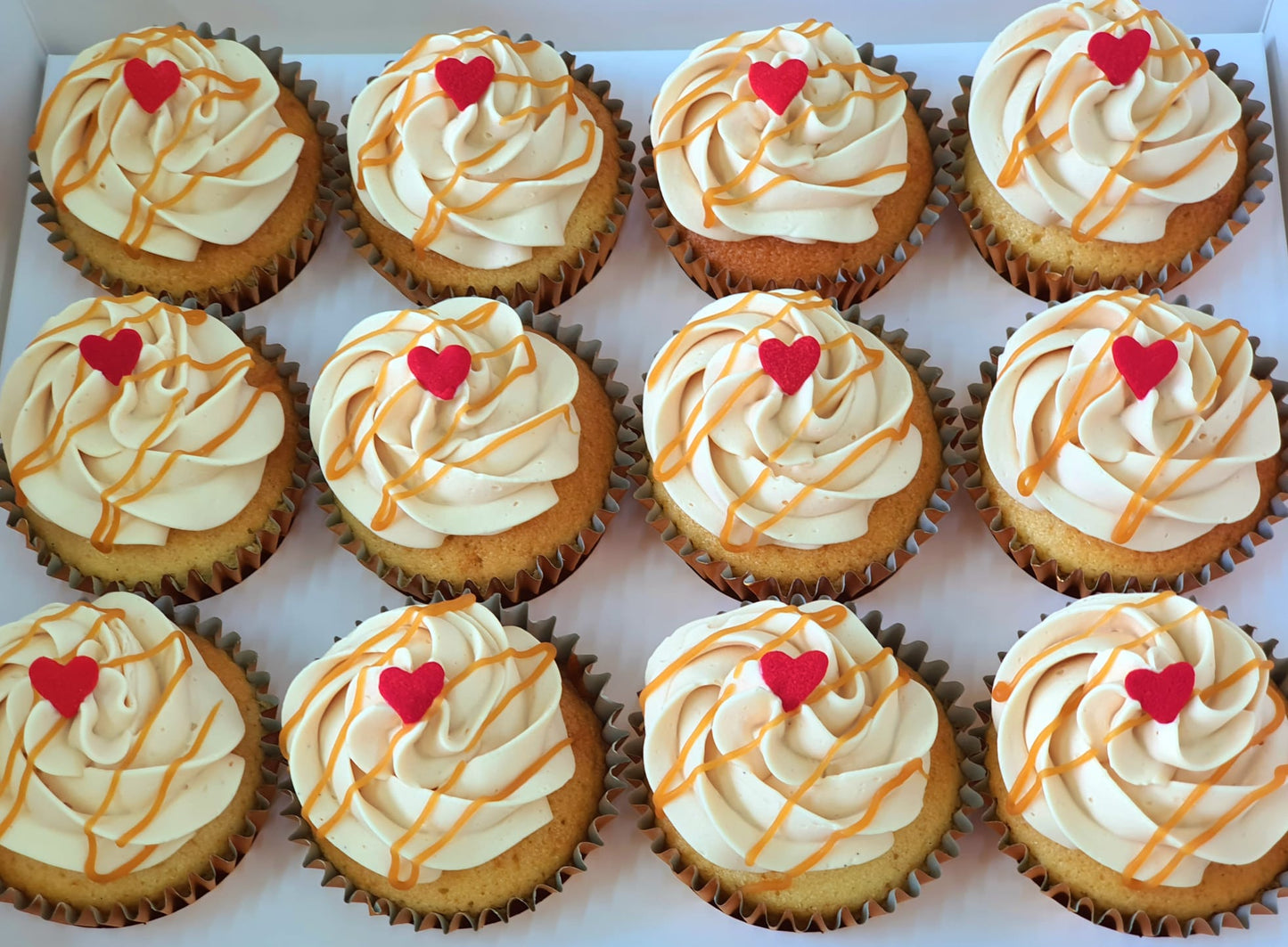 Salted Caramel Cupcakes (Box of 12)