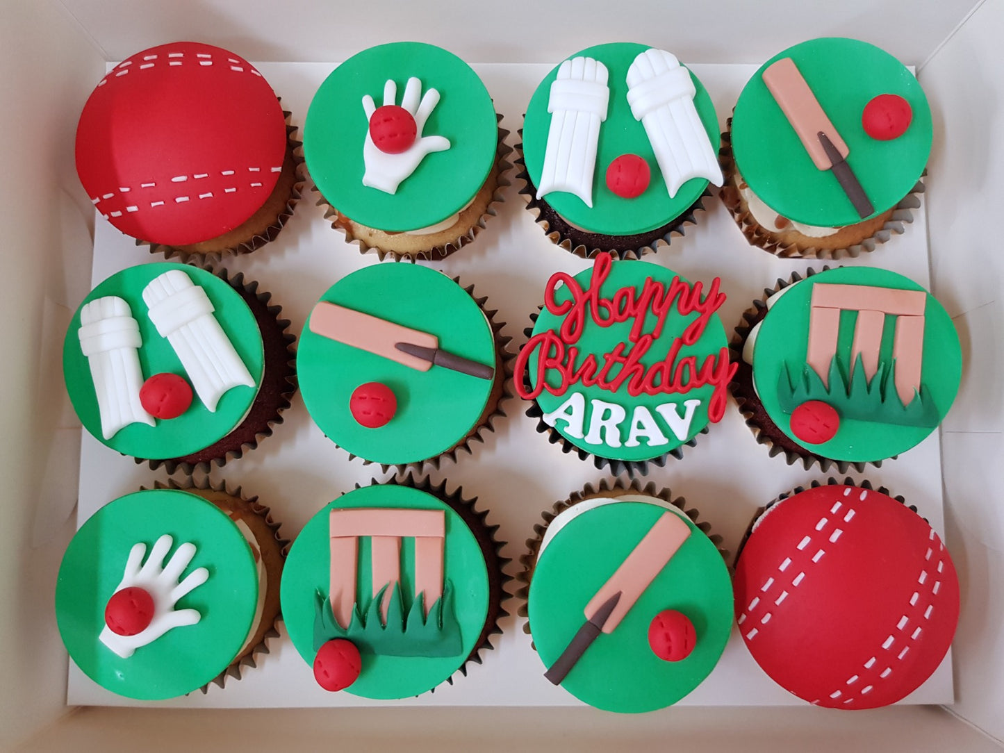Cricket Cupcakes (Box of 12)
