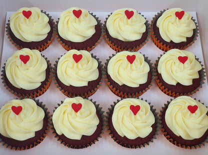 Red Velvet Cupcakes (Box of 12)
