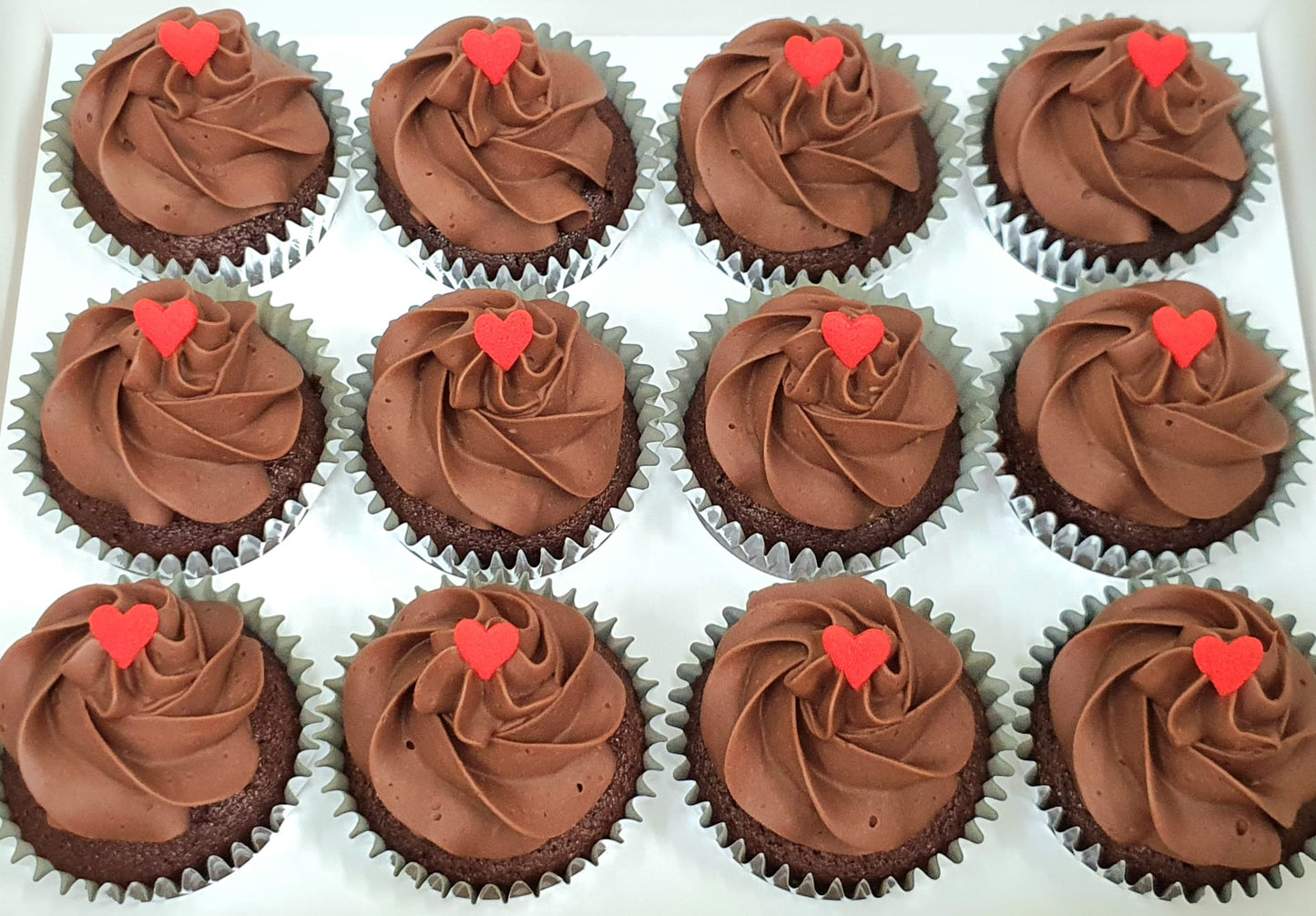 Bliss Choco (Dark Chocolate) Cupcakes (Box of 12)