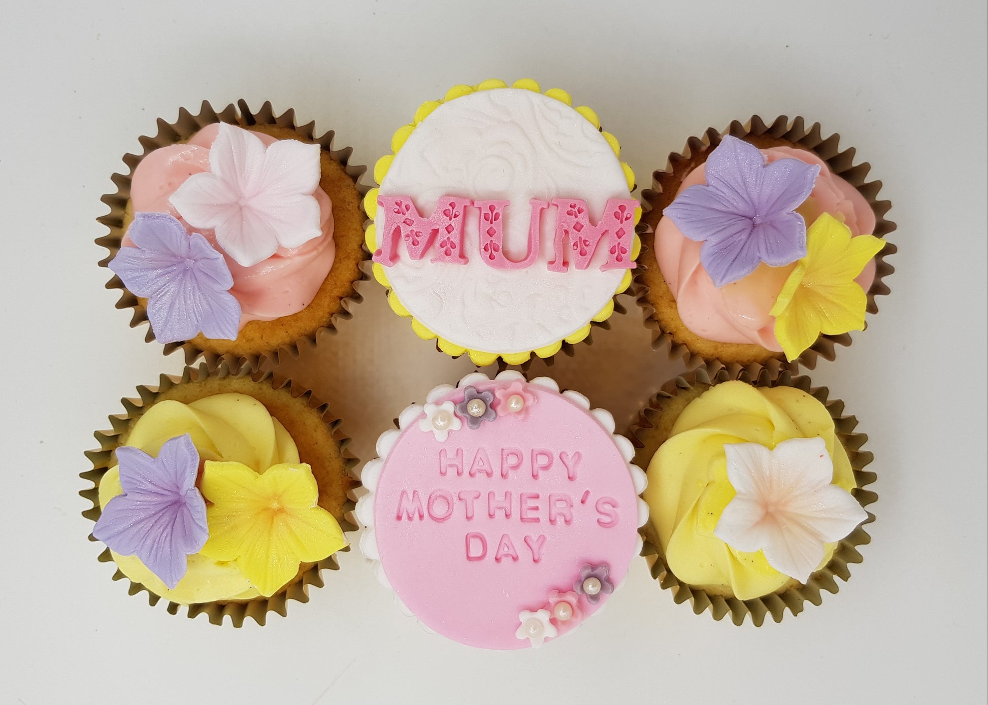 Mother's Day Cupcake Set - Sweet Floral - Cuppacakes - Singapore's Very Own Cupcakes Shop