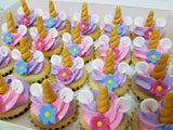 Unicorn Mini Cupcakes (Box of 20) - Cuppacakes - Singapore's Very Own Cupcakes Shop